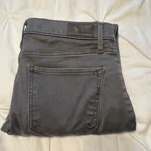 Express Stretch Mid Rise Gray Leggings